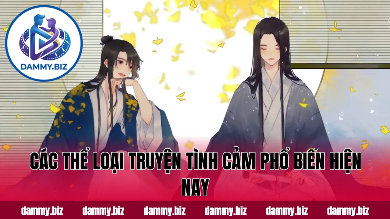 Các thể loại truyện tình cảm phổ biến hiện nay