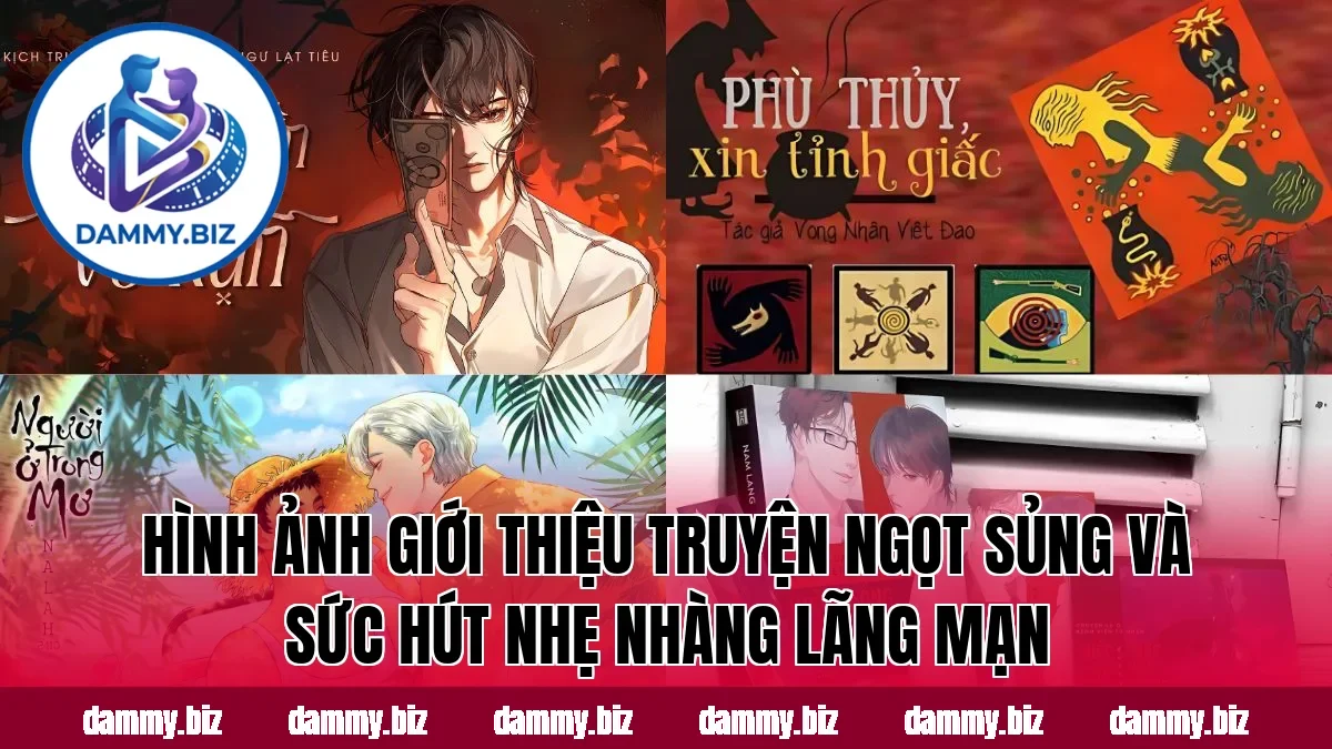 Hình ảnh giới thiệu truyện ngọt sủng và sức hút nhẹ nhàng lãng mạn