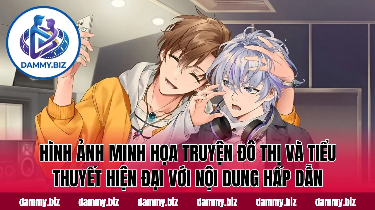Hình ảnh minh họa truyện đô thị và tiểu thuyết hiện đại với nội dung hấp dẫn