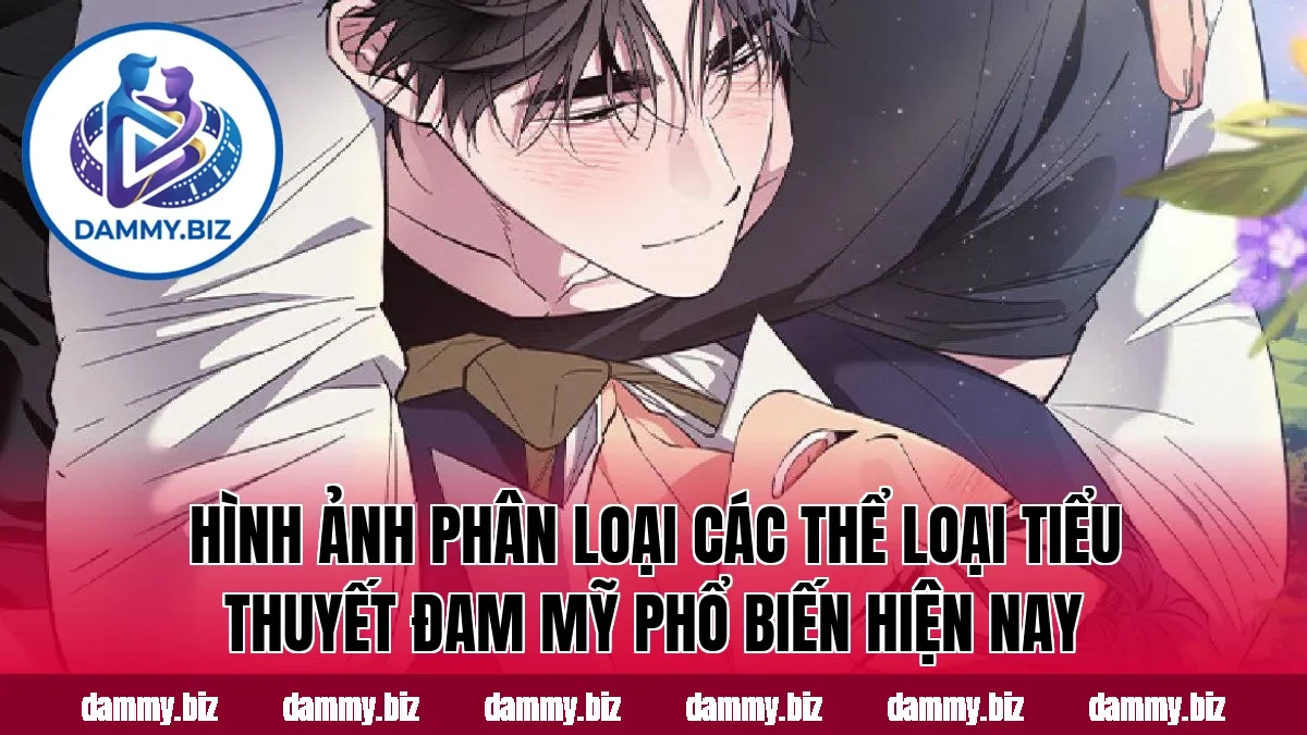 Hình ảnh phân loại các thể loại tiểu thuyết đam mỹ phổ biến hiện nay