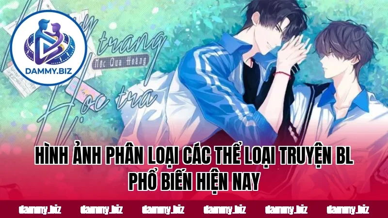 Hình ảnh phân loại các thể loại truyện BL phổ biến hiện nay