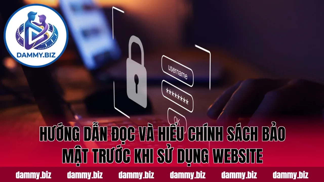 Hướng dẫn đọc và hiểu chính sách bảo mật trước khi sử dụng website