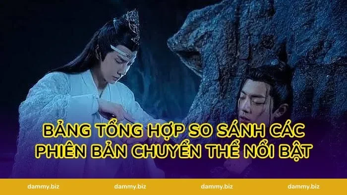 Bảng Tổng Hợp So Sánh Các Phiên Bản Chuyển Thể Nổi Bật