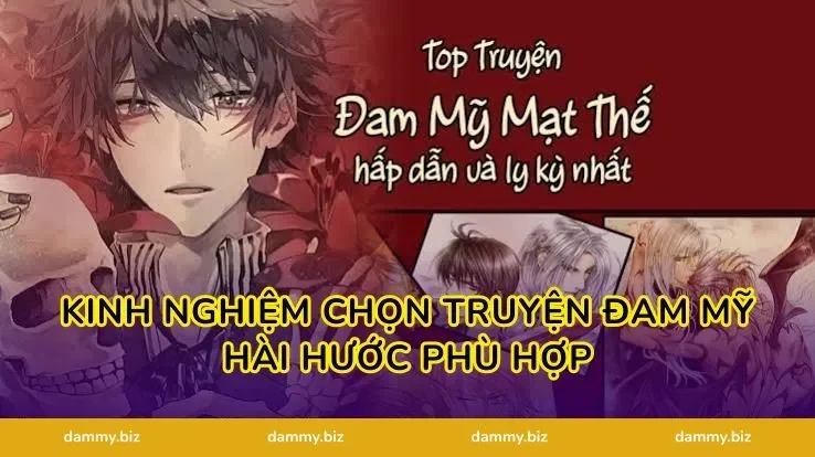 Kinh Nghiệm Chọn Truyện Đam Mỹ Hài Hước Phù Hợp