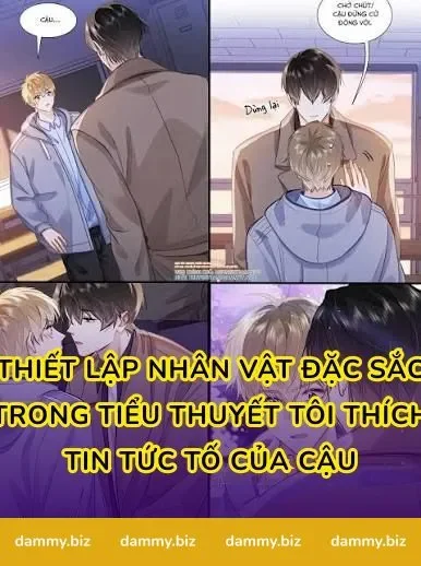 Thiết lập nhân vật đặc sắc trong tiểu thuyết Tôi Thích Tin Tức Tố Của Cậu