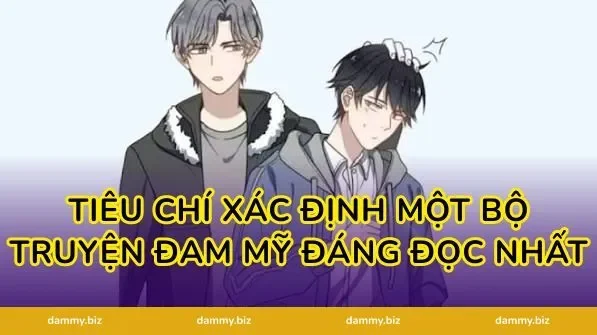Tiêu chí xác định một bộ truyện đam mỹ đáng đọc nhất
